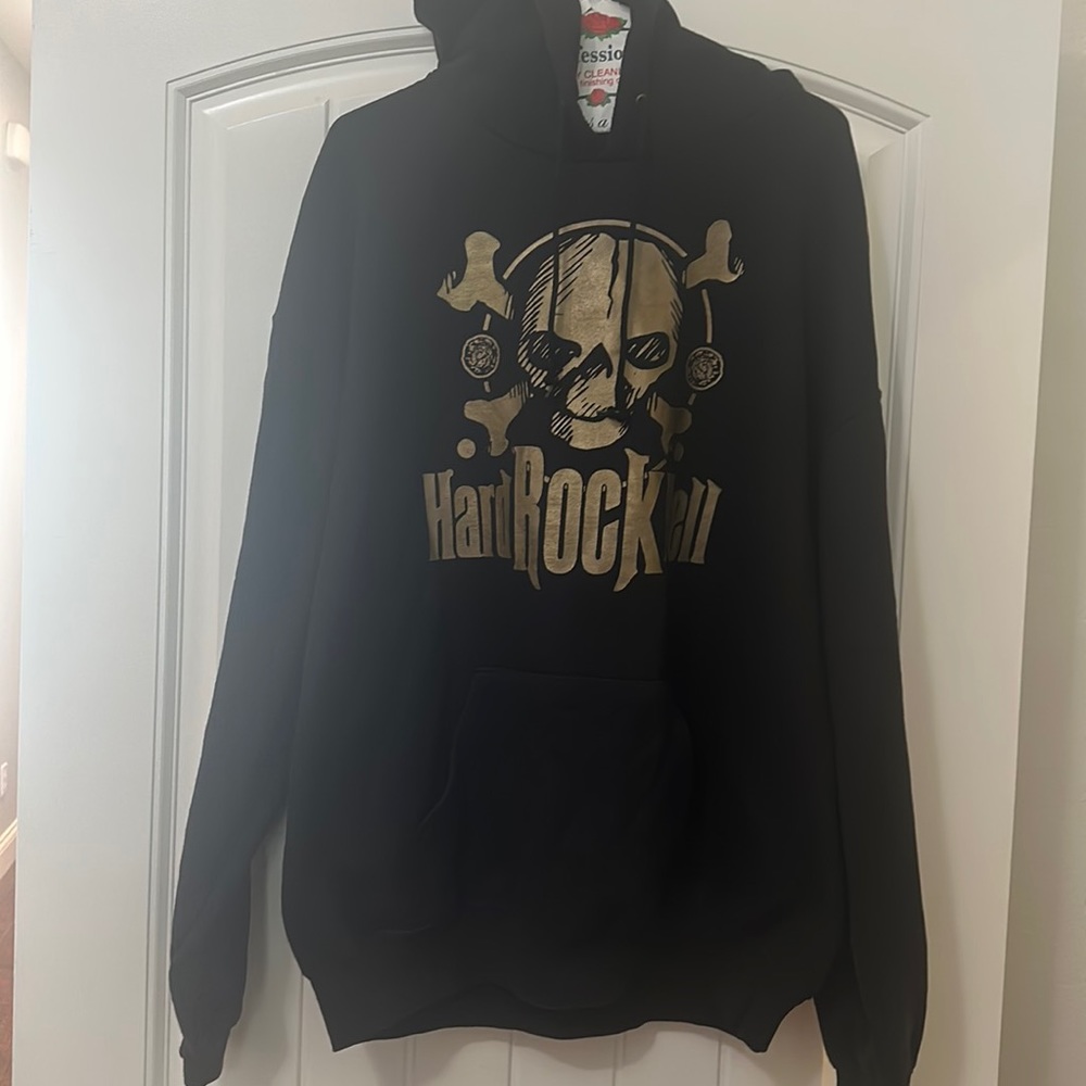 Hard Rock Hell Pullover Hoodie. Very Rare.